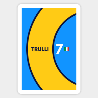 F1 2004 - #7 Trulli Sticker